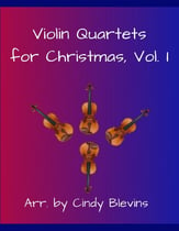 Violin Quartets For Christmas, Vol. I P.O.D cover